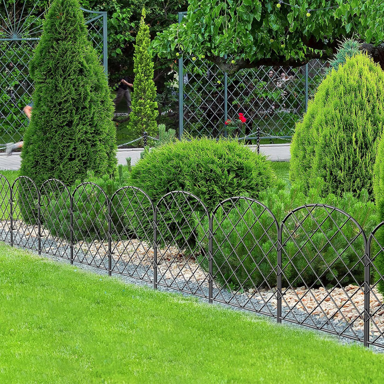 Metal deals garden fencing